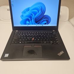 Lenovo ThinkPad T480 14" Screen Intel i7 16 GB Ram Memory 