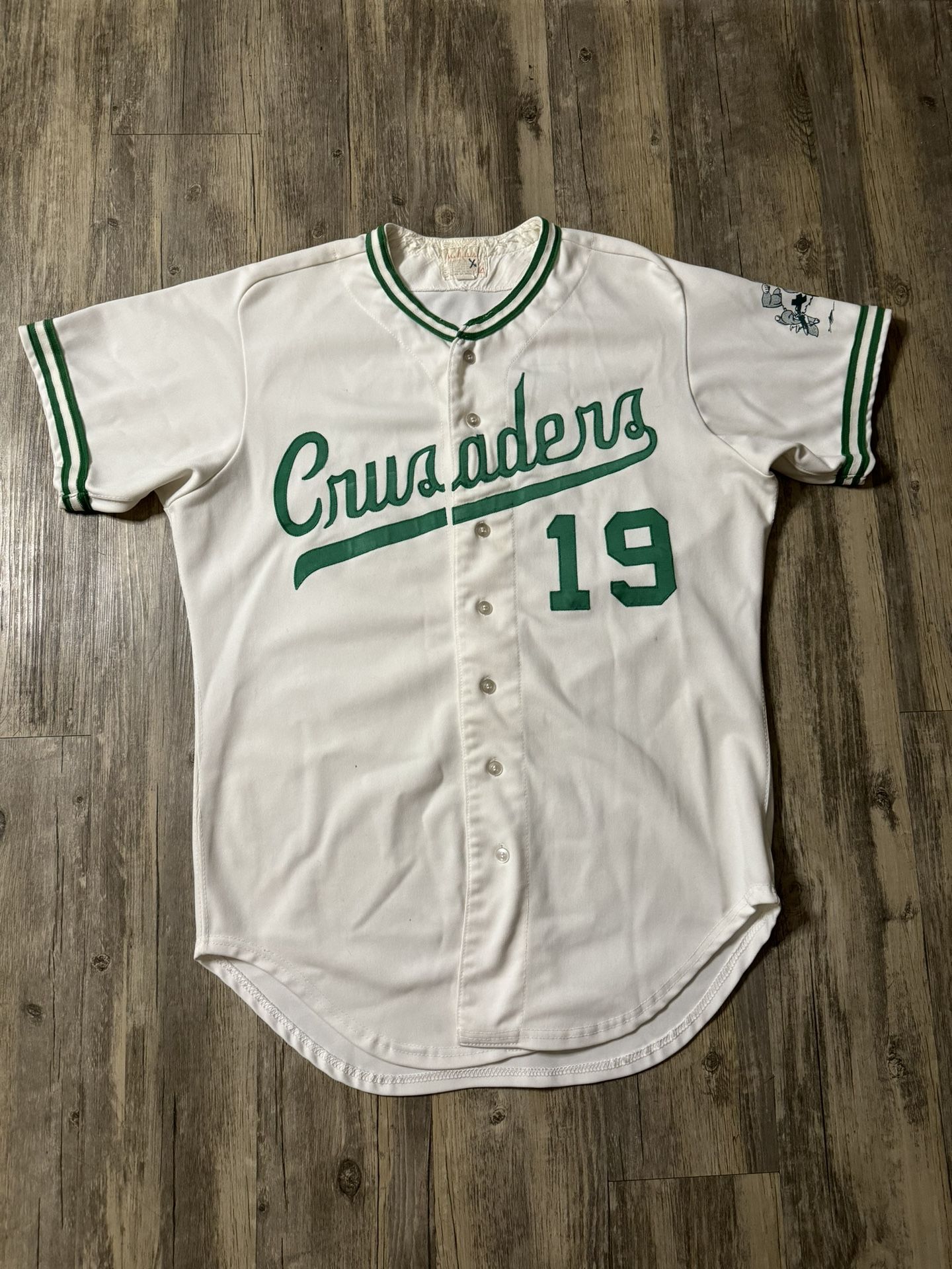 Vintage Jesuit High School Crusaders Baseball Jersey