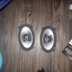 2 Alpine Speakers 