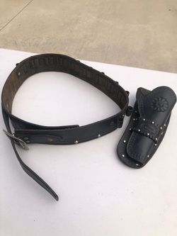 Leather Holster and Belt