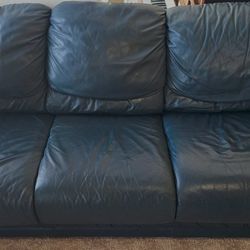 Real Leather Couch,Need gone ASAP
