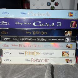 Various Disney Blu-Ray Movies (Please Read)