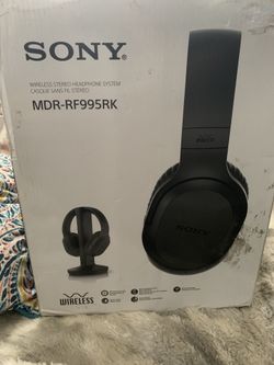 SONY wireless stereo headphones