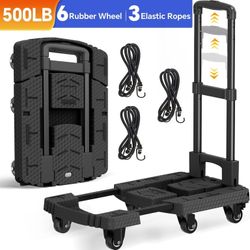 Up to 500lbs Portable Hand Truck