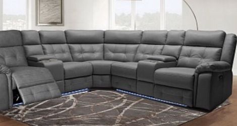 Power Reclining Sectional Sofa