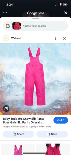 Snow bid For Toddler Girl