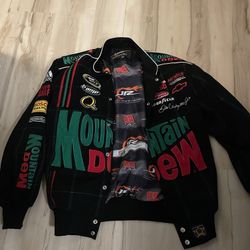 Dale Earnhardt Vintage Mountain Dew Jacket