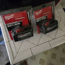Baterias De 8.0 Marca Milwaukee 
