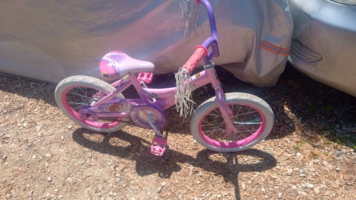 18 Inch Kids Bike With Training Wheels Ready To Ride