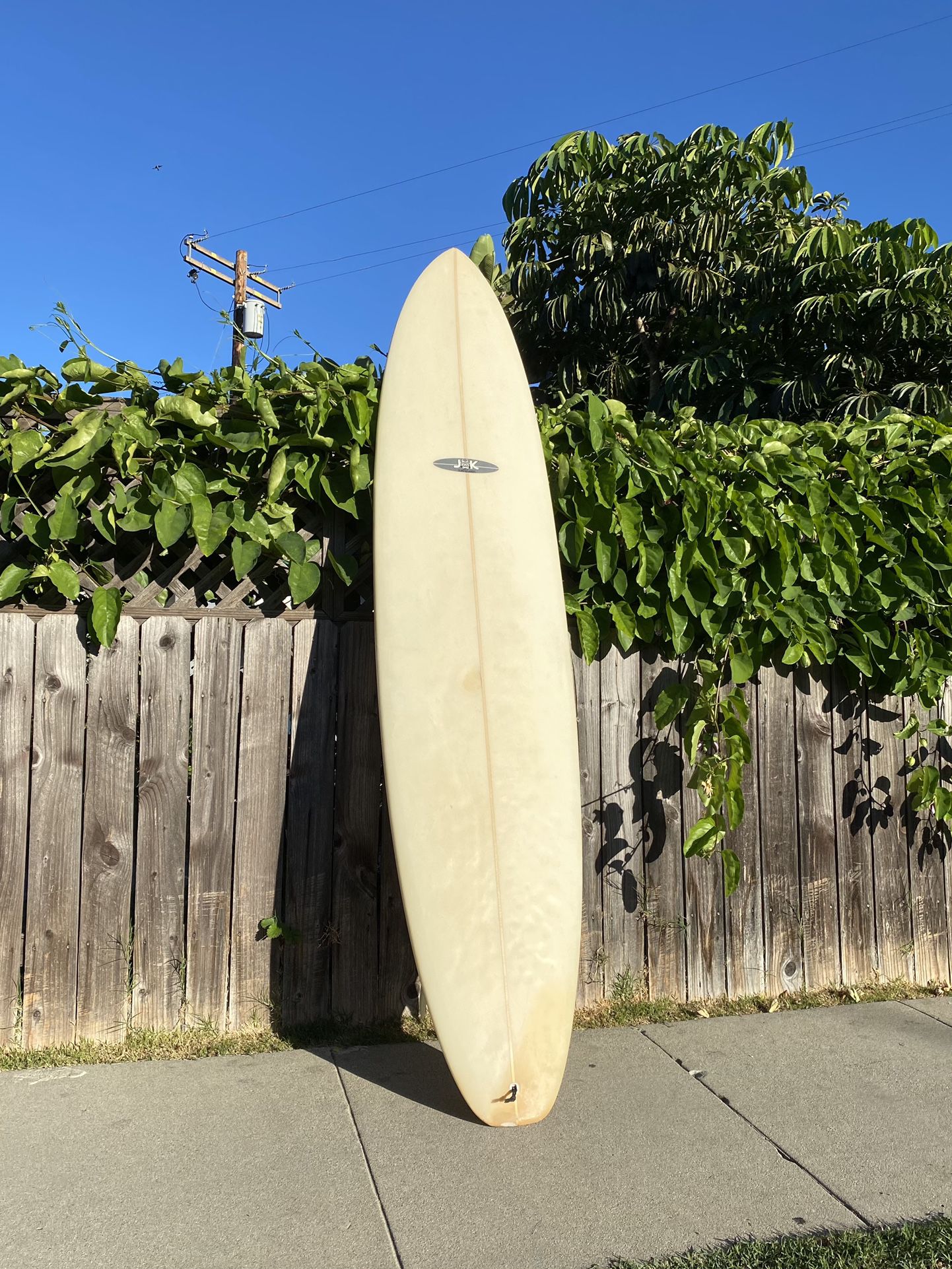 JK 8’6” Longboard Funboard Surfboard