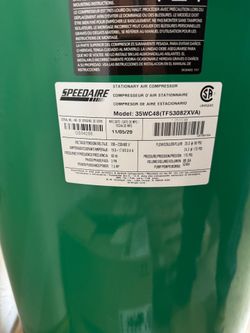 Sandblaster and Compressor