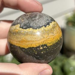 Bumblebee Jasper Sphere - Rare! Top Quality