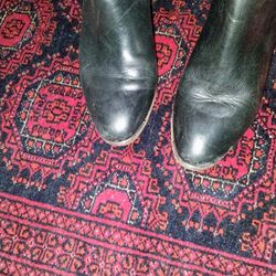 Ladies Size 7 Coach Leather Ankle Boots Pickup Only Cash 