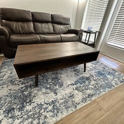 Wooden Mid Century Center Table / Coffee Table