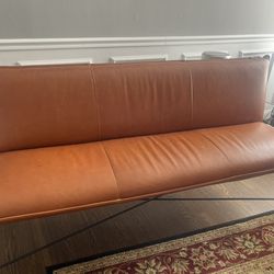 Jess Vidar, 3 seater Designer Leather Sofa