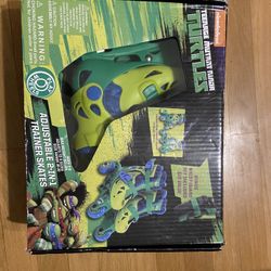 TMNT Adjustable 2-in-one Trainer Skates New!!