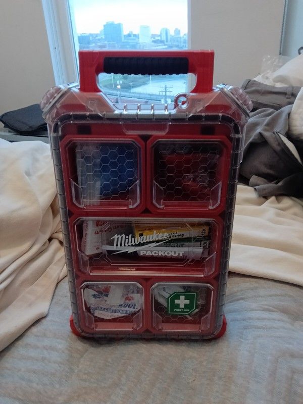 This Milwaukee First Aid Kit Is Tuff💪💪