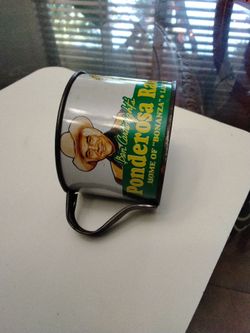 BONANZA COLLECTABLE TIN CUP