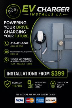 Tesla charger EV charger installation Nema 1450