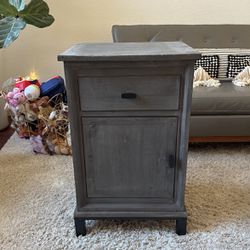 Like New Gray Cabinet And Drawer Storage 