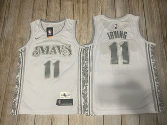 XL Kyrie Irving White Dallas Mavericks Jersey