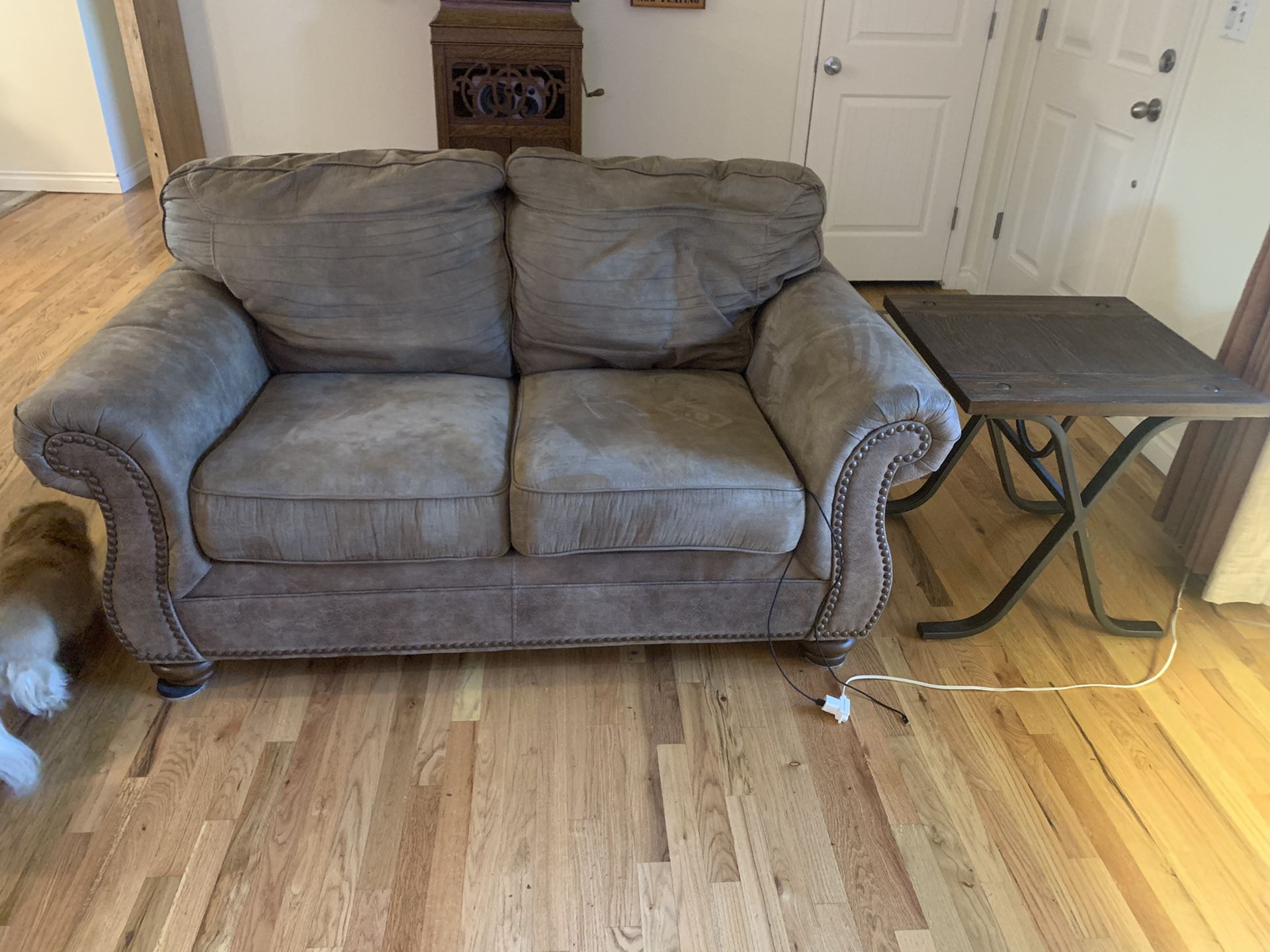 Free Loveseat and End Table