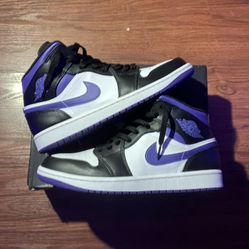 Jordan 1 Mid Dark Iris
