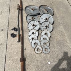 Olympic weights and barbells