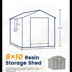 Brand New Still In Boxes Never Opened Shed.