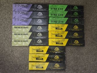 Vintage Burger King Jurassic Park The Lost World Watch Collection Complete Set Lot