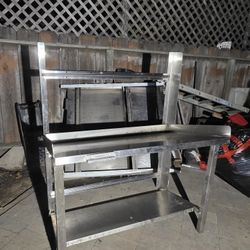 Stainless Prep Station Table