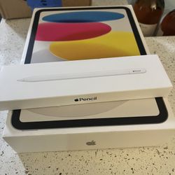 iPad + Apple Pencil Brand New Unopened 
