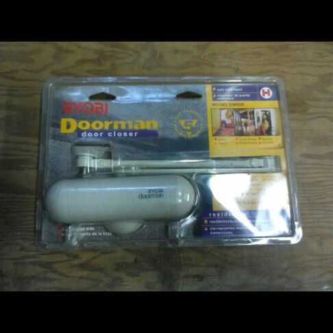 Ryobi doorman door closer