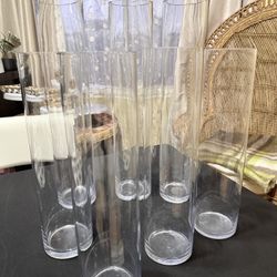 7 Tall Cylinder Vase 