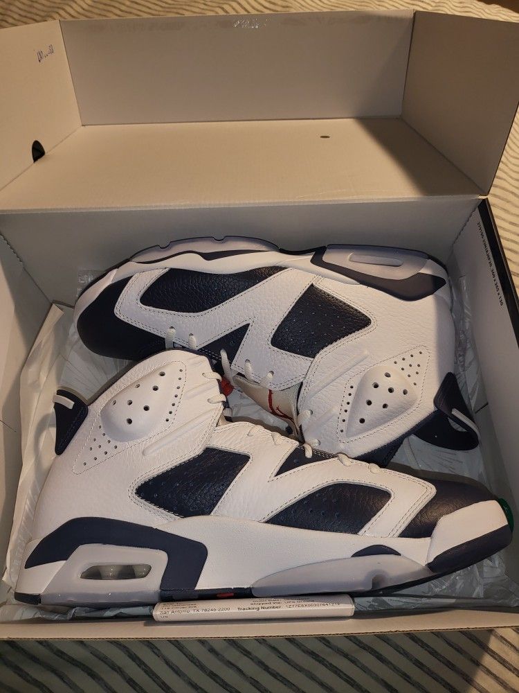 Air Jordan 6 Retro "Olympic" Men's Size 11 2024