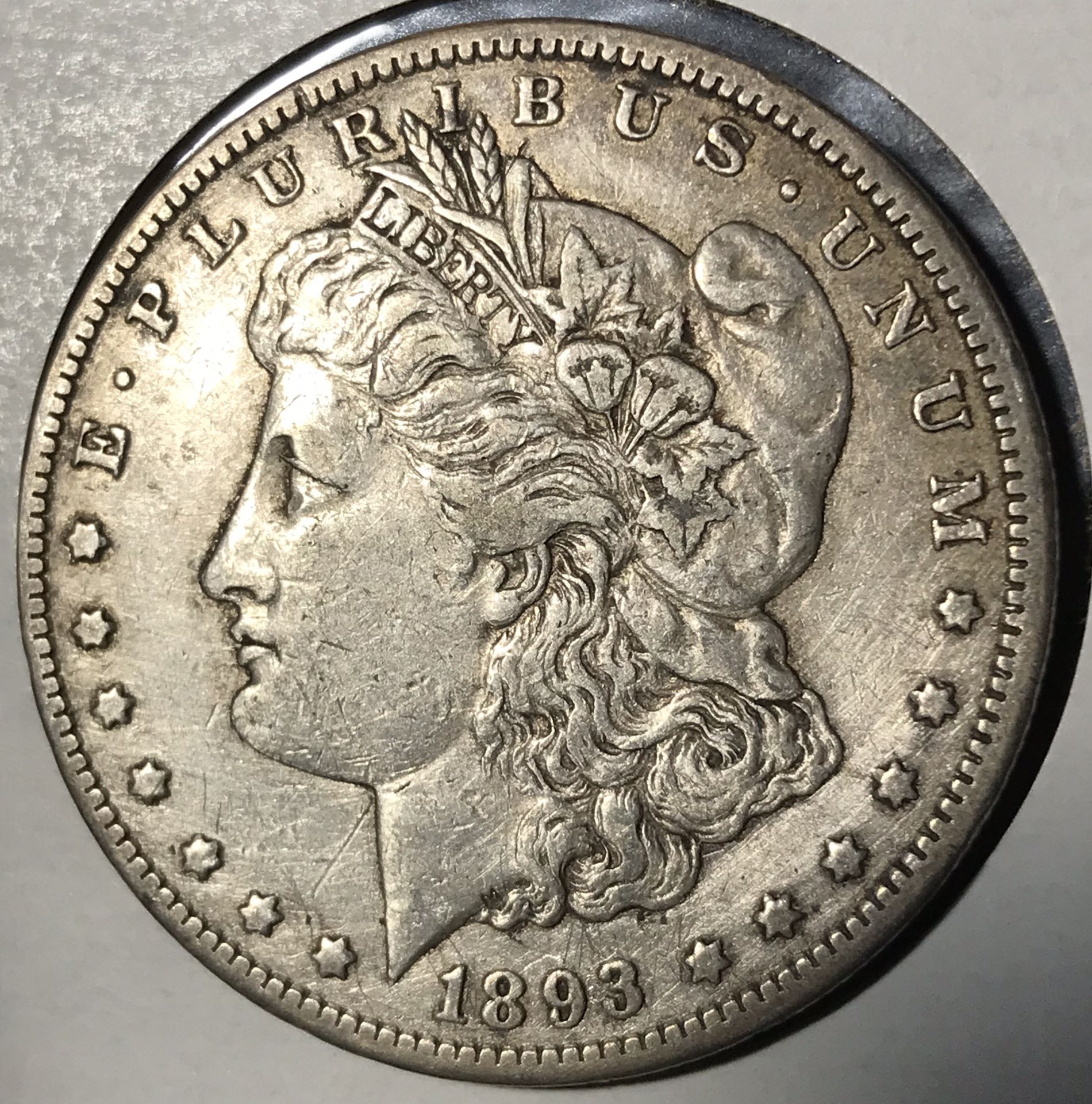 1893-CC $1 Morgan Silver Dollar Rare US Coin ~ Extremely Fine Condition!!!