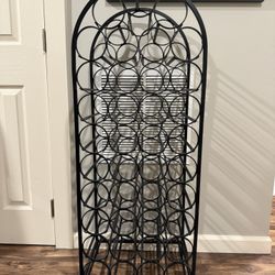 39 Bottle Iron Wine Rack