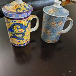Porcelain Tea Infuser Mug $10 Each