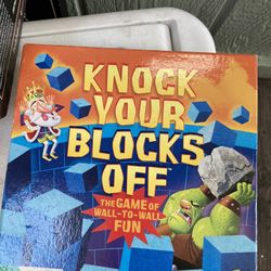 Knock your blocks off board game 