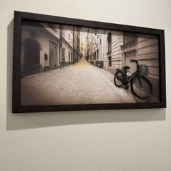 Framed Wood-Look Wall Art, Large 24 x 36