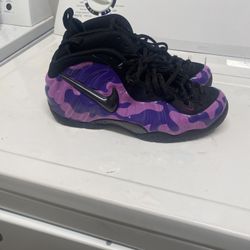 Nike Foamposite Purple Camo