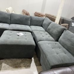 Thomasville Modular Sectional Gray