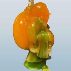 Glass Happy Buddha
