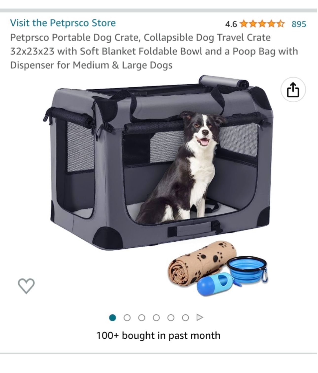 Portable Dog Crate