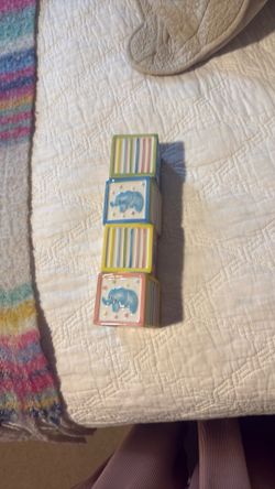Mid century baby / nursery vase - elephants