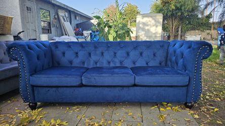 Blue Sofa