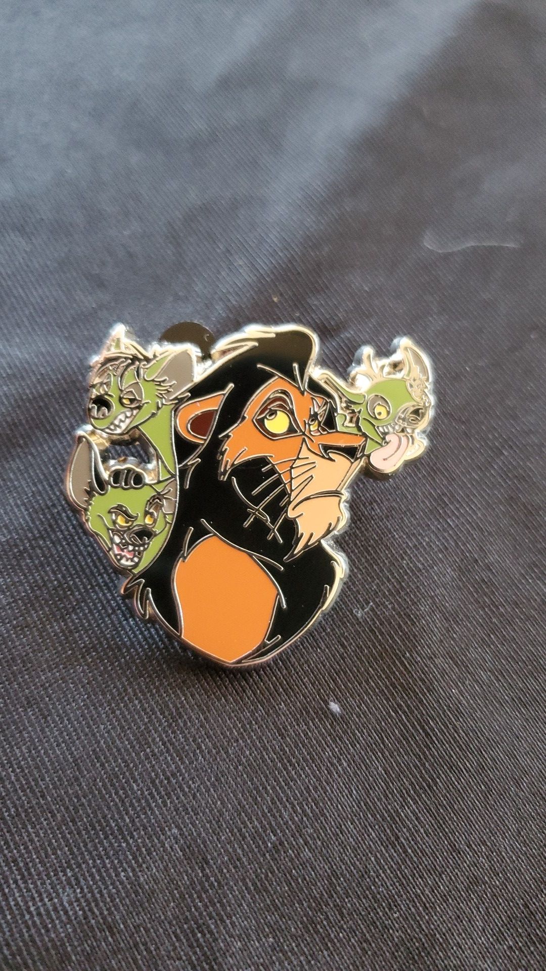 Scar and Hyena Disney Pin