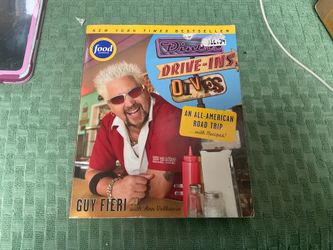 Guy Fieri Cookbook Diners Drive-Ins Dives Food Network All American Road Trip