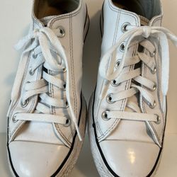 White Converse All Star Lift Platform Low Top