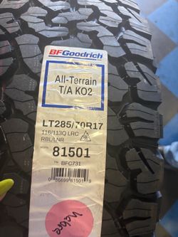 BFGoodrich All-Terrain T/A KO2 LT285/70R17 Tire
